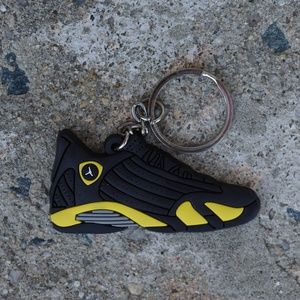 Nike Air Jordan Retro 14 Thunder Shoe Keychain